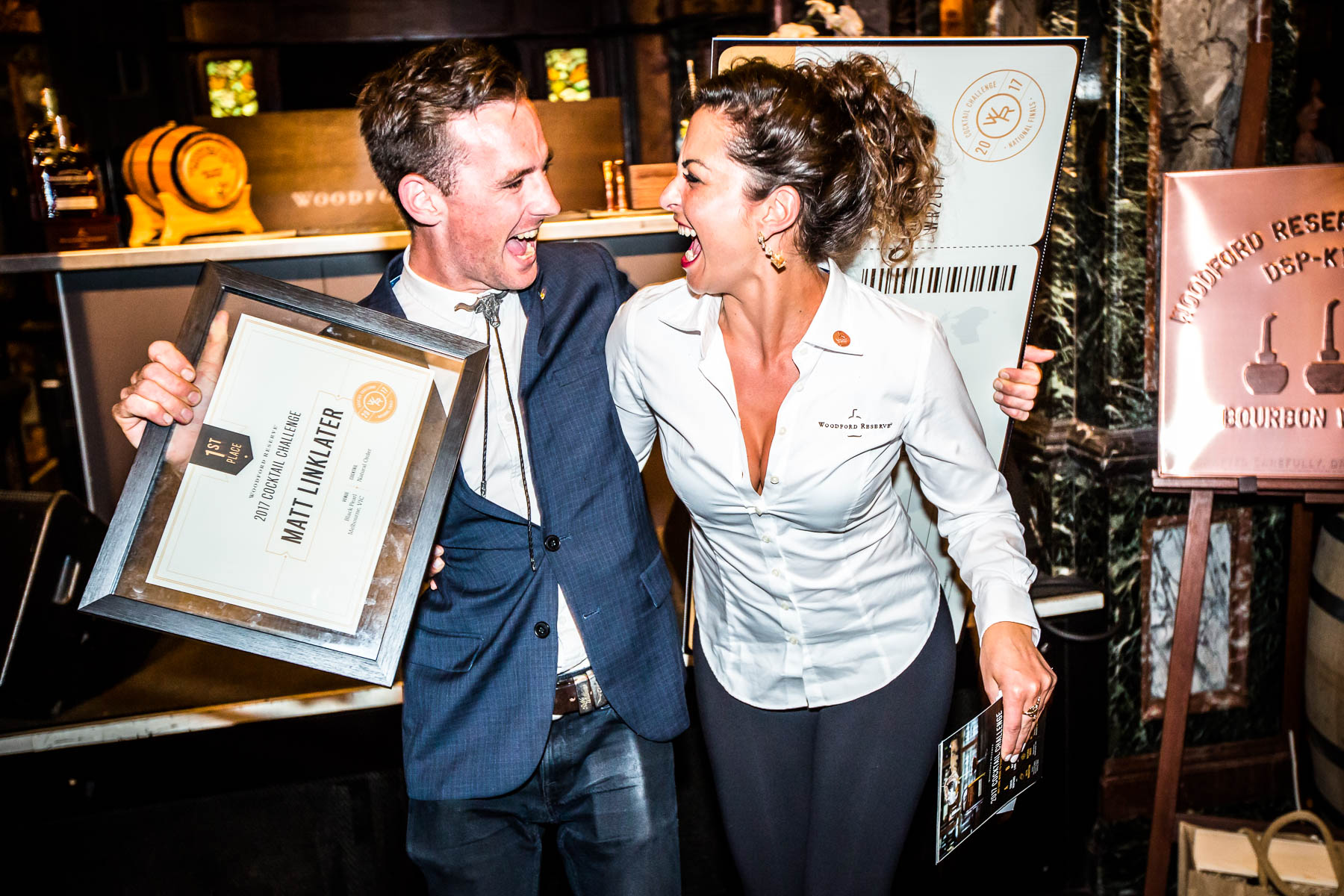 Woodford Reserve Australia Cocktail Competition champion headed to New York in high spirits